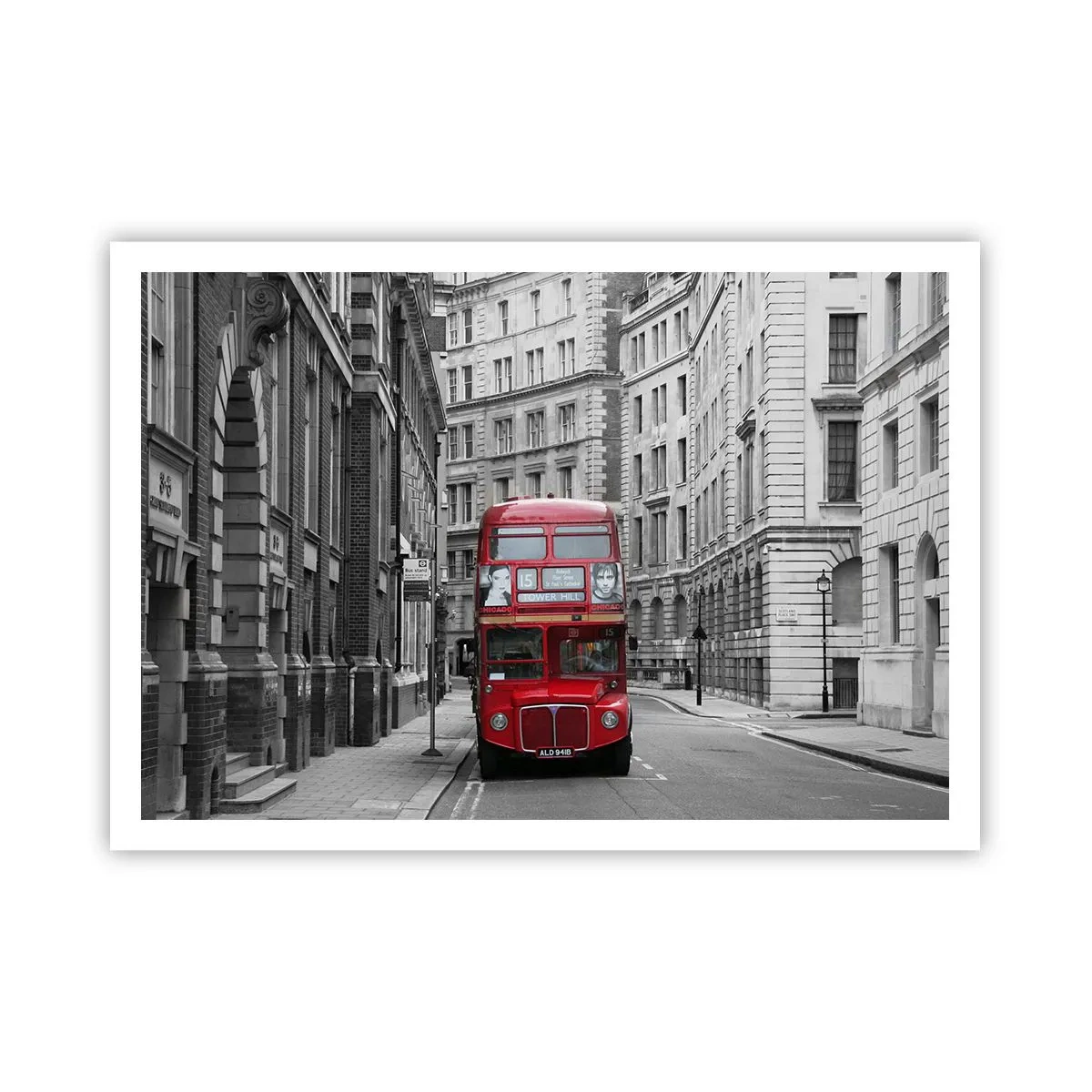 Plakat - Hverdagen behøver ikke at være grå - 100x70 cm