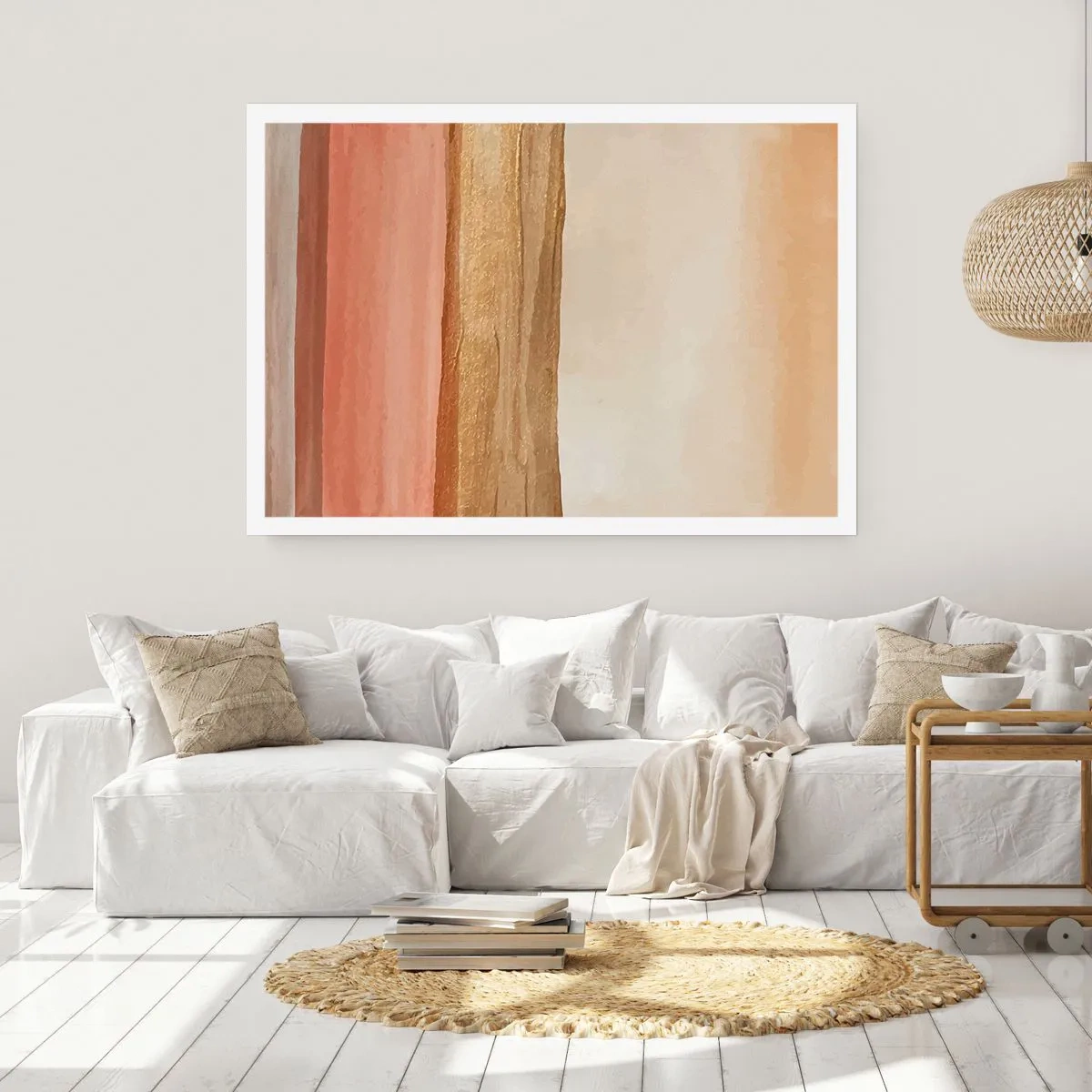 Plakat - Lodret sammensætning - 70x50 cm