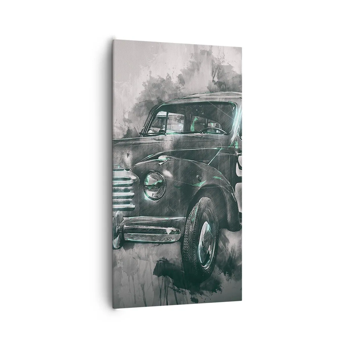 Lærredstryk - Billede på lærred - Respekteret forfader - 65x120 cm