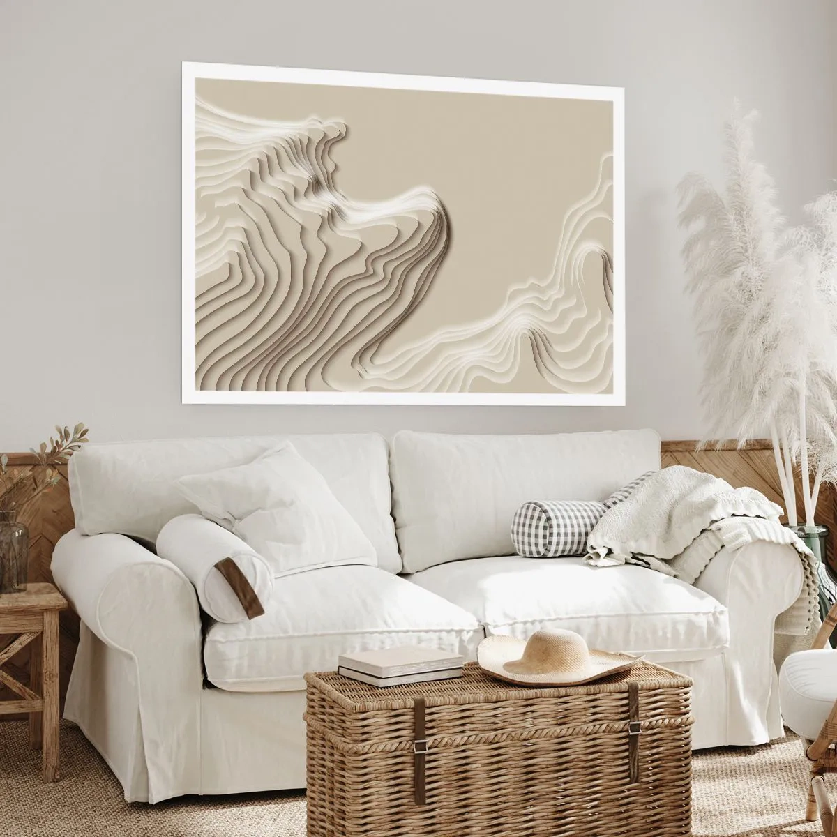 Plakat - Kunstens topografi - 40x30 cm