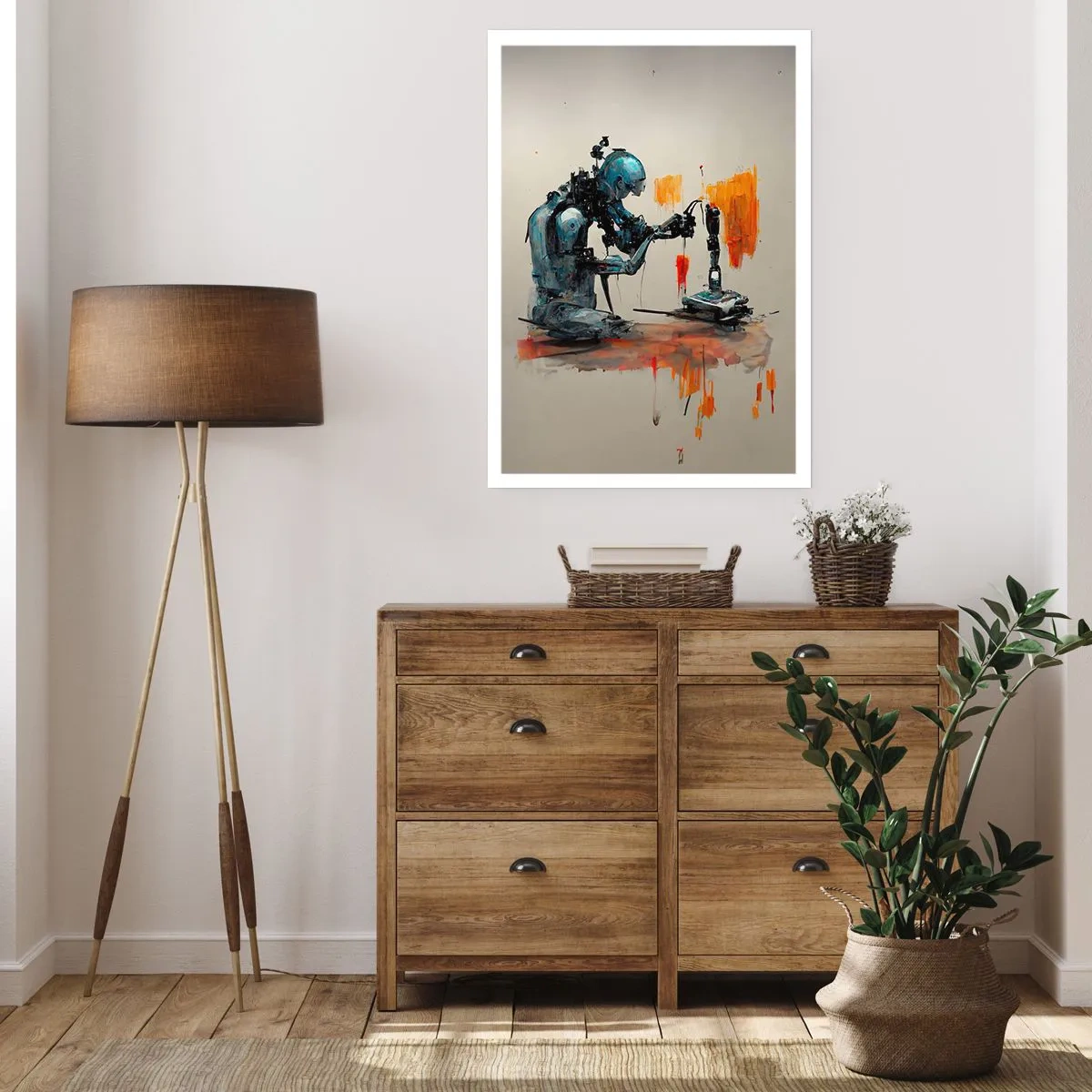 Plakat - Kommer i morgen... - 40x50 cm