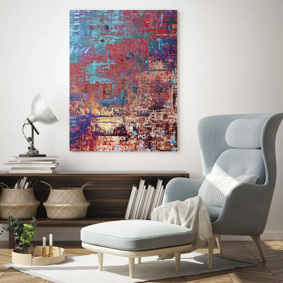 Billede på glas - Hukommelse og glemsel - 50x70 cm