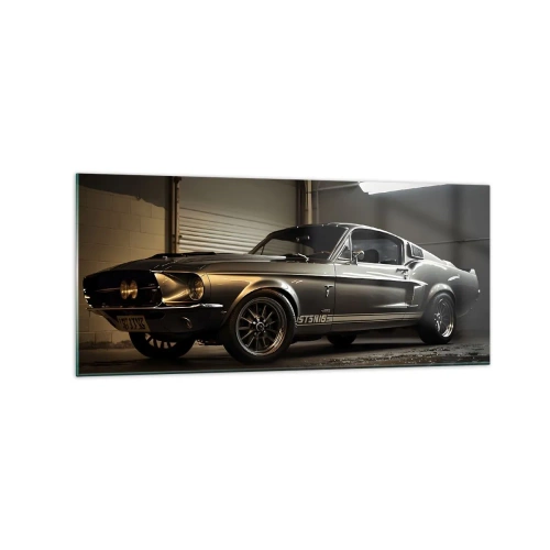 Billede på glas - Tilbage til fortiden - 120x50 cm