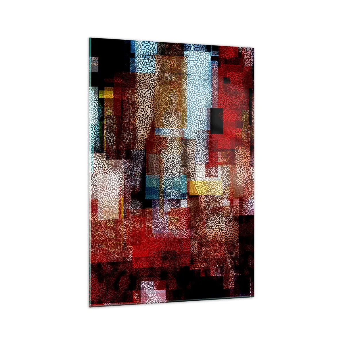 Billede på glas - Forvirring med forvirring - 70x100 cm