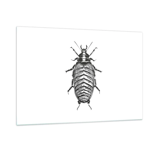 Billede på glas - Sikke et eksemplar! - 120x80 cm