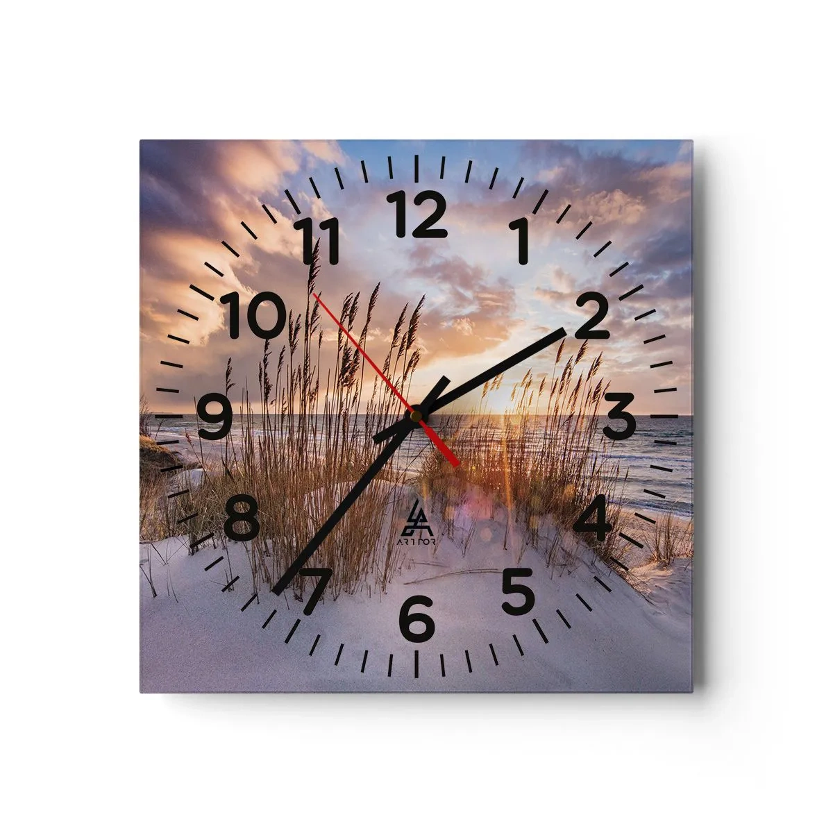 Vægur, Uret - Farvel til sol og vind - 30x30 cm