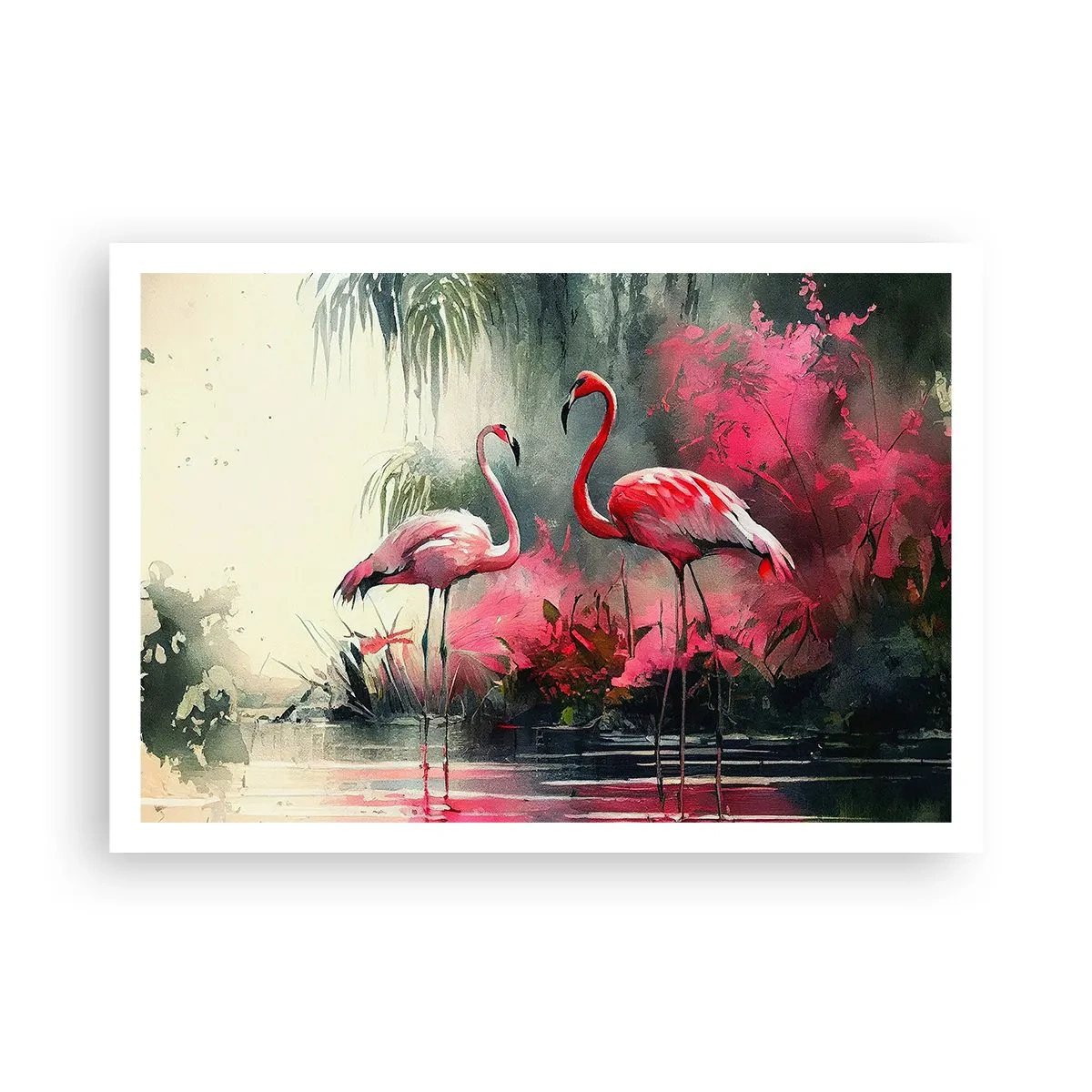 Plakat - En lektion i naturlig charme - 100x70 cm