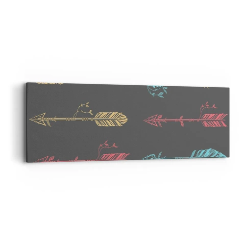 Lærredstryk - Billede på lærred - For at - 90x30 cm