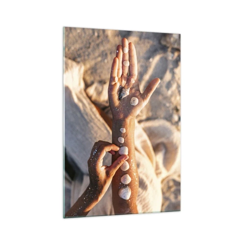 Billede på glas - Skønhed inden for rækkevidde - 70x100 cm