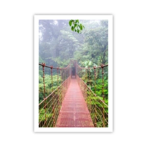 Plakat - Ophængt over kronerne - 61x91 cm