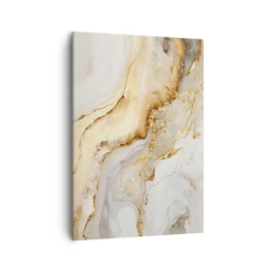 Lærredstryk - Billede på lærred - Abstraktion: skønhed og godhed - 50x70 cm