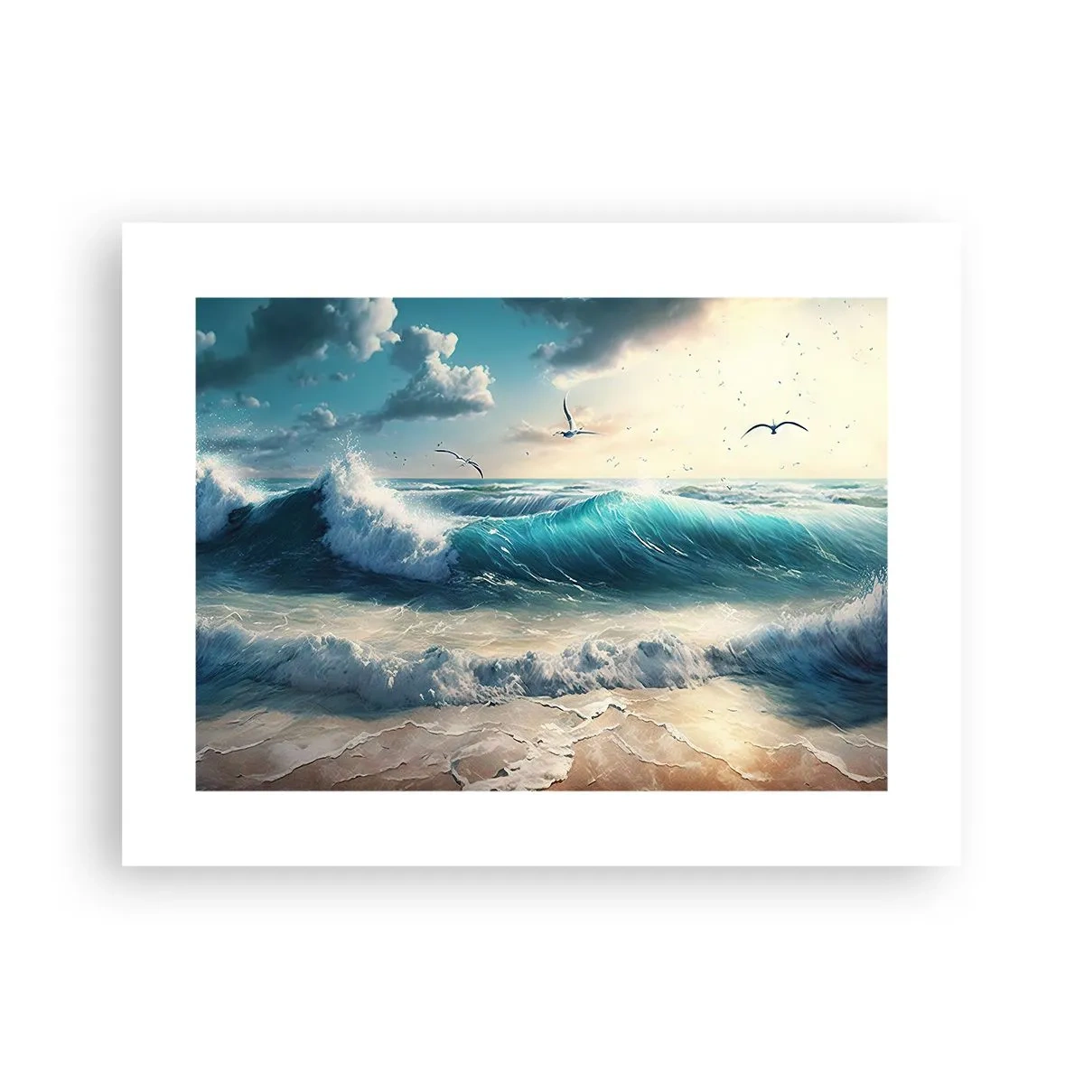 Plakat - Støj kun for dig - 40x30 cm