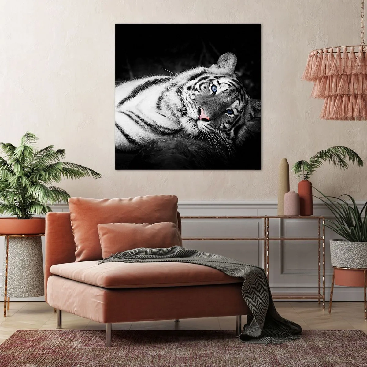 Lærredstryk - Billede på lærred - Vildskab og fred - 60x60 cm