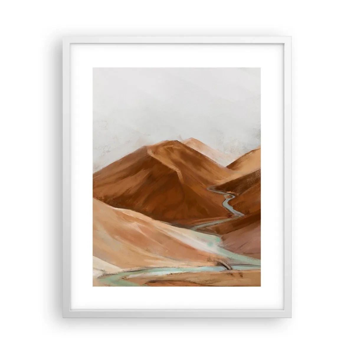 Plakat i hvid ramme - Til kilden - 40x50 cm