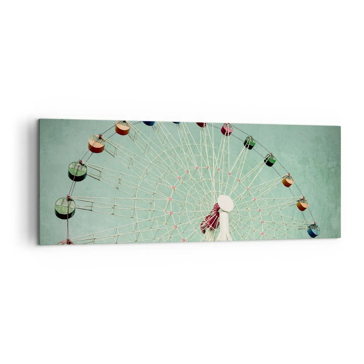 Lærredstryk - Billede på lærred - Vi inviterer dig til at lege - 140x50 cm