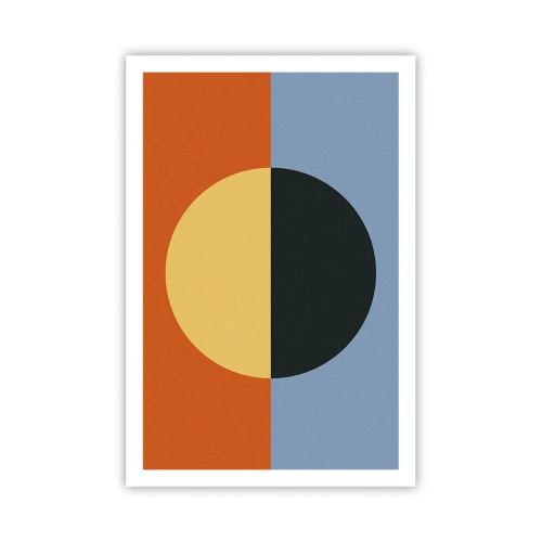 Plakat - En sammensætning af varme og kølighed - 61x91 cm