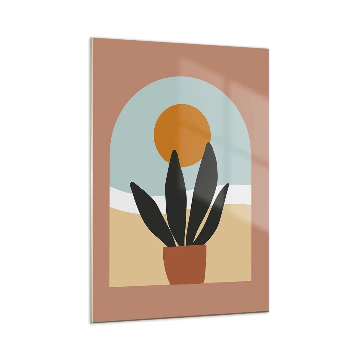 Billede på glas - Små glæder - 50x70 cm