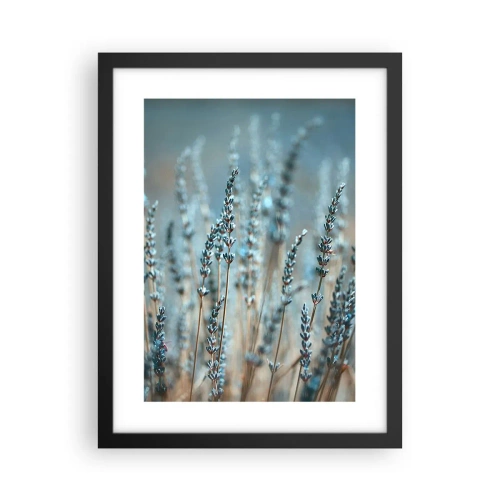 Plakat i sort ramme - Duftende plet - 30x40 cm