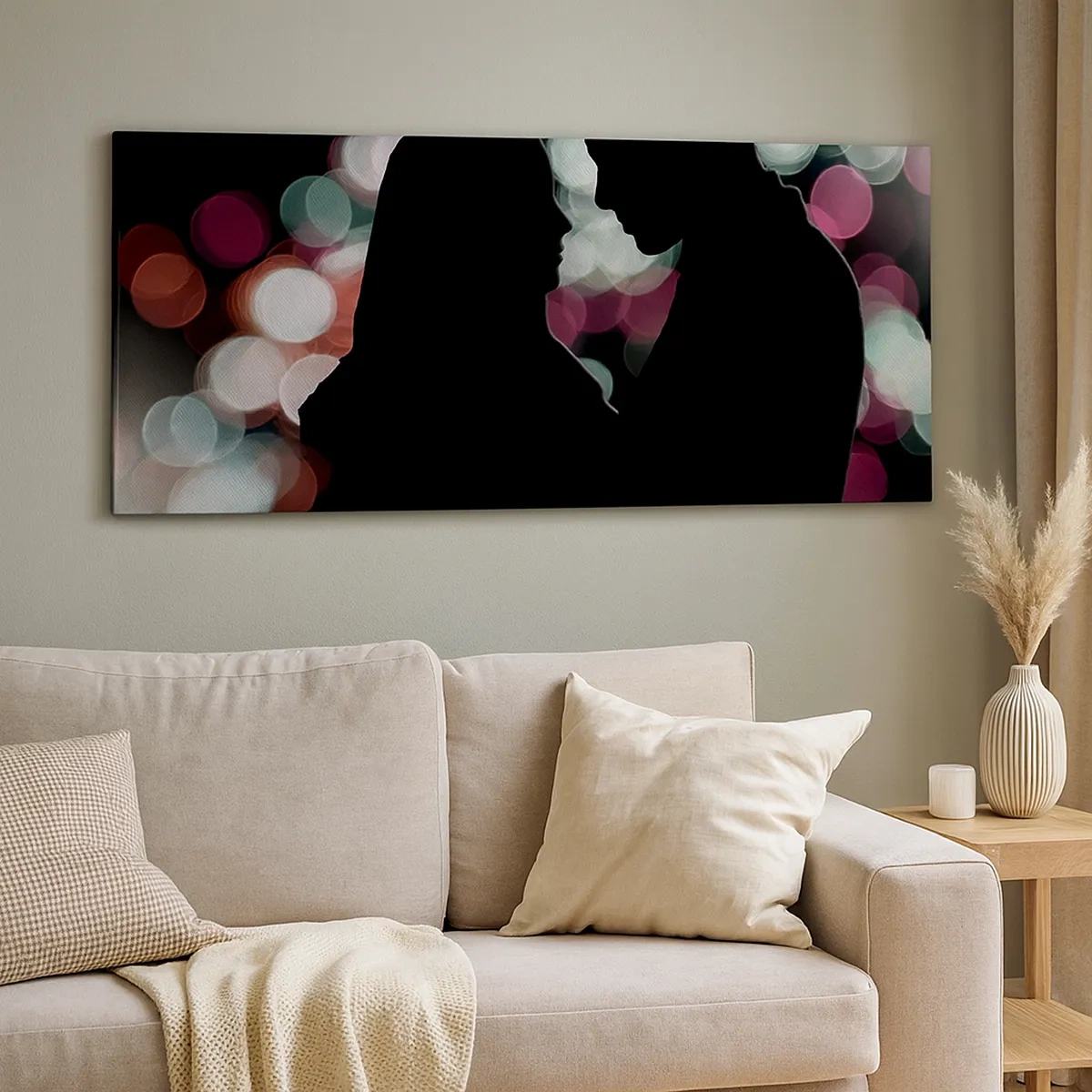 Lærredstryk - Billede på lærred - Ja! - 30x30 cm