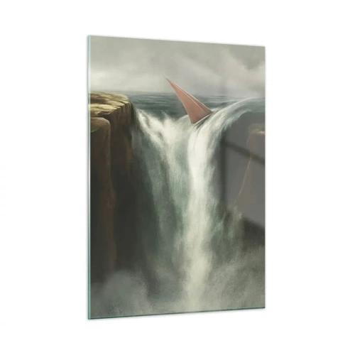 Billede på glas - Livets advarsler - 50x70 cm