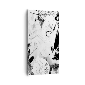 Lærredstryk - Billede på lærred - Efterår i det negative - 65x120 cm