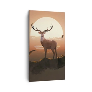 Lærredstryk - Billede på lærred - Denne aften er ikke som alle andre - 45x80 cm