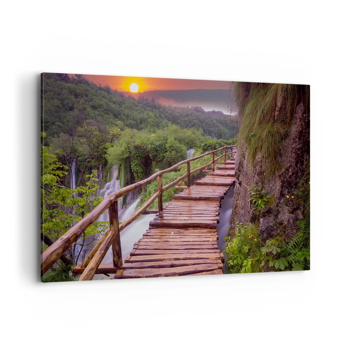 Lærredstryk - Billede på lærred - En utrolig skønhed - 120x80 cm