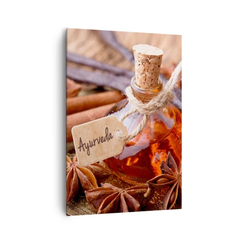 Lærredstryk - Billede på lærred - På vej mod enhed af krop og ånd - 70x100 cm