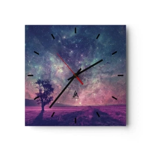 Vægur, Uret - Under en magisk himmel - 30x30 cm