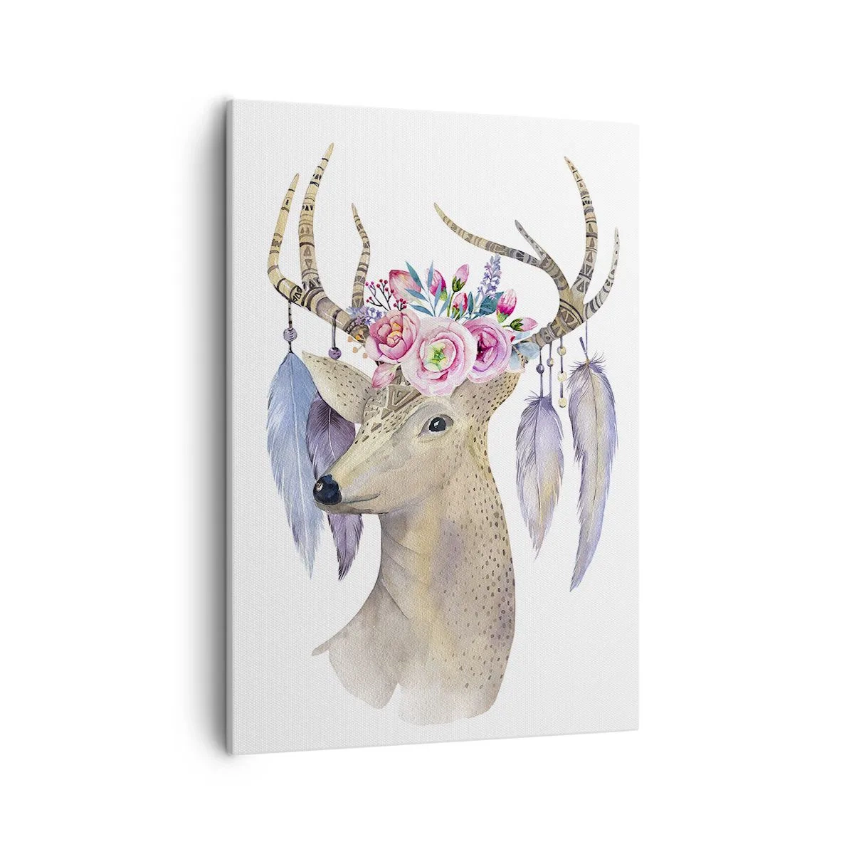 Lærredstryk - Billede på lærred - Sjælsguide - blid, uskyldig - 50x70 cm