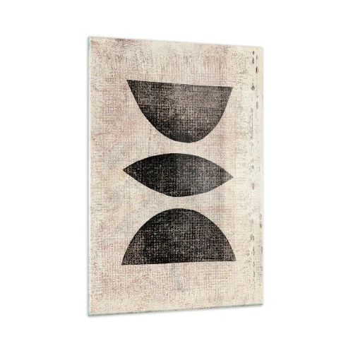 Billede på glas - Etnisk abstraktion - 50x70 cm