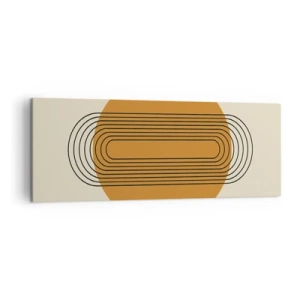 Lærredstryk - Billede på lærred - Den perfekte plan - 140x50 cm