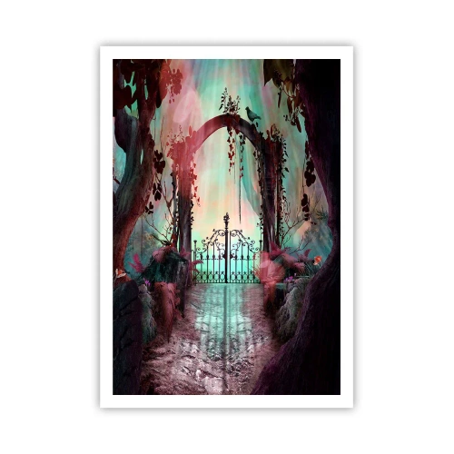 Plakat - Hemmelig have - 70x100 cm