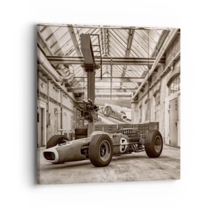 Lærredstryk - Billede på lærred - Vinderens hvile - 40x40 cm