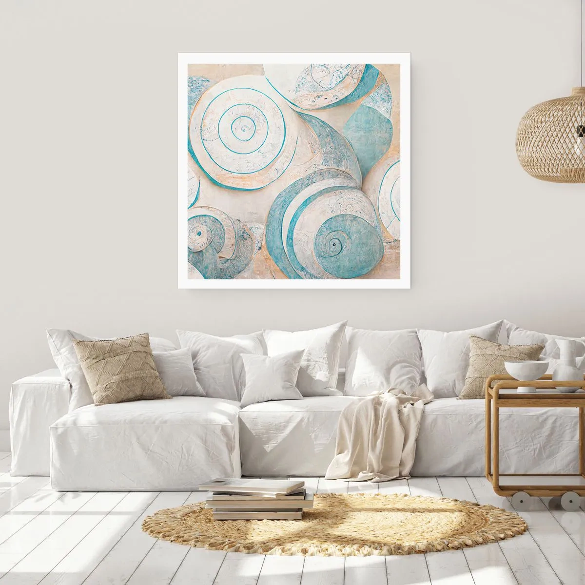 Plakat - Hvad gemmer skallen på? - 30x30 cm