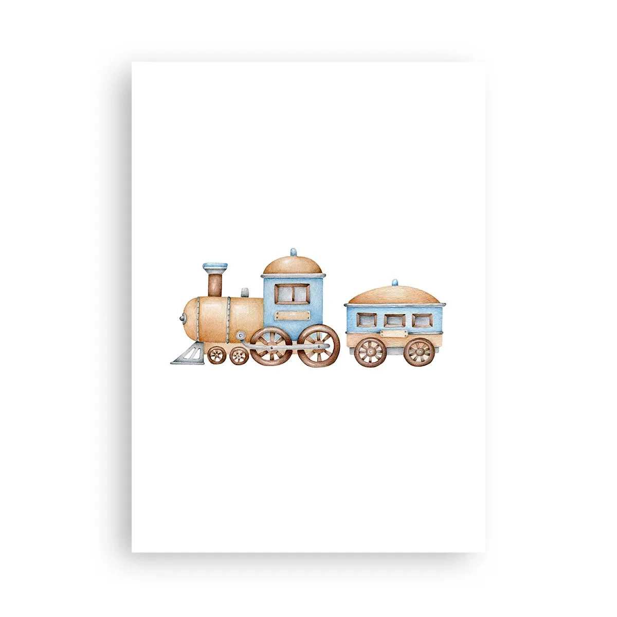 Plakat - Stående på stationen... - 50x70 cm