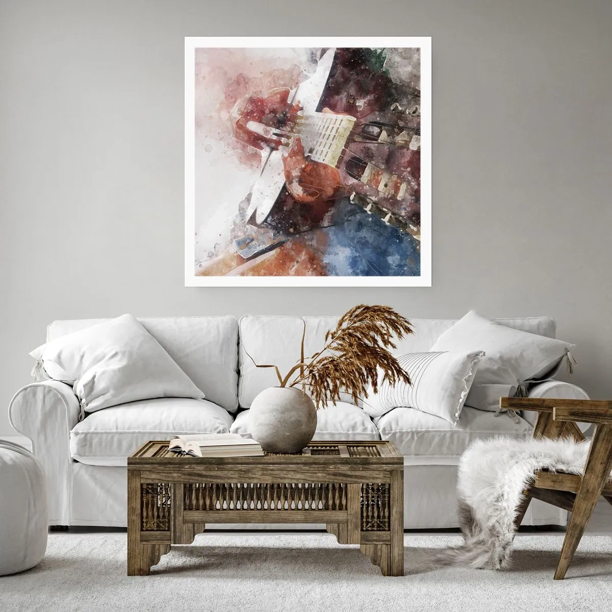 Plakat - Og hvad synes du? - 40x40 cm