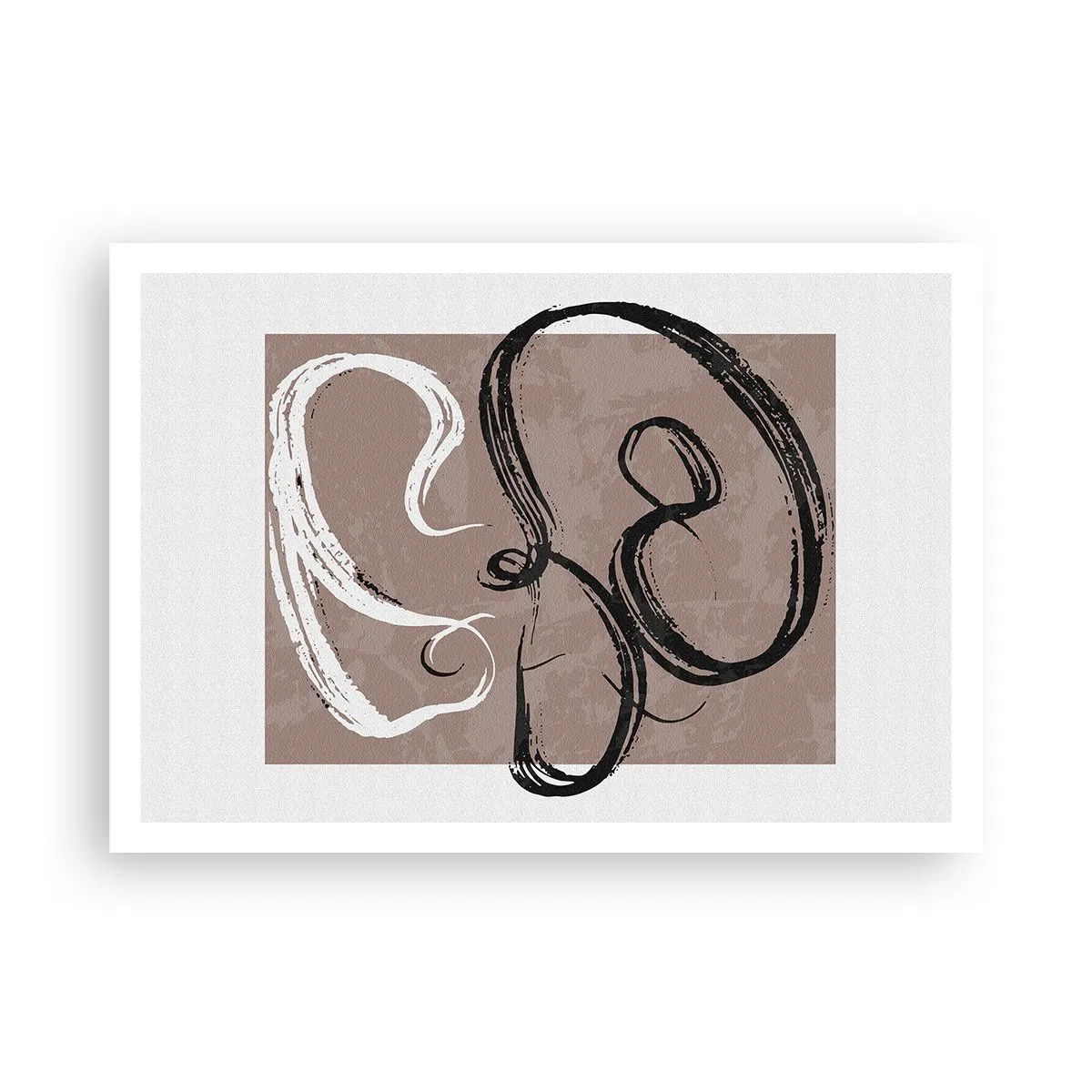 Plakat - Komposition - en søgen efter fuldstændighed - 100x70 cm