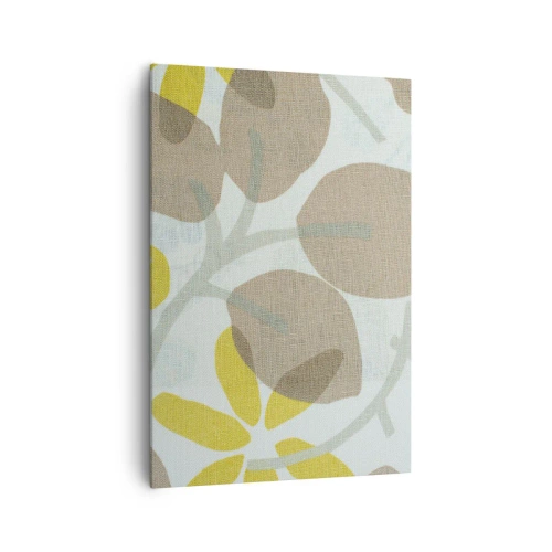 Lærredstryk - Billede på lærred - Komposition i solskinnet - 70x100 cm