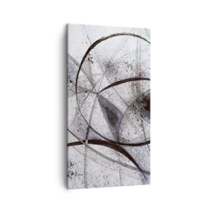 Lærredstryk - Billede på lærred - Futuristisk fantasi - 45x80 cm