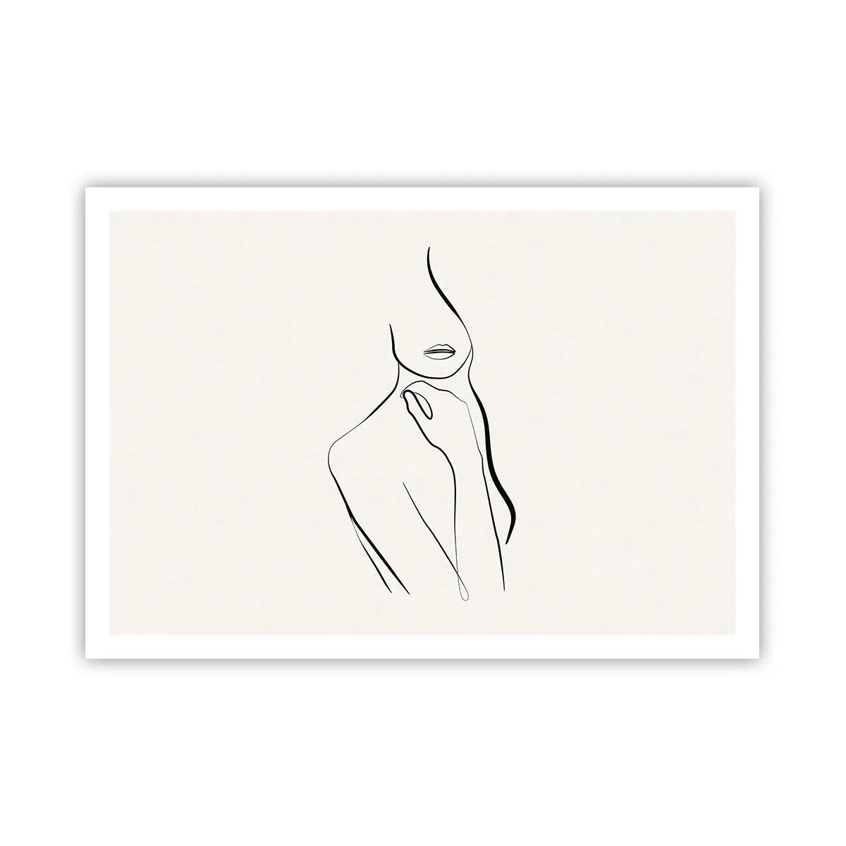 Plakat - Bølge af melankoli - 100x70 cm