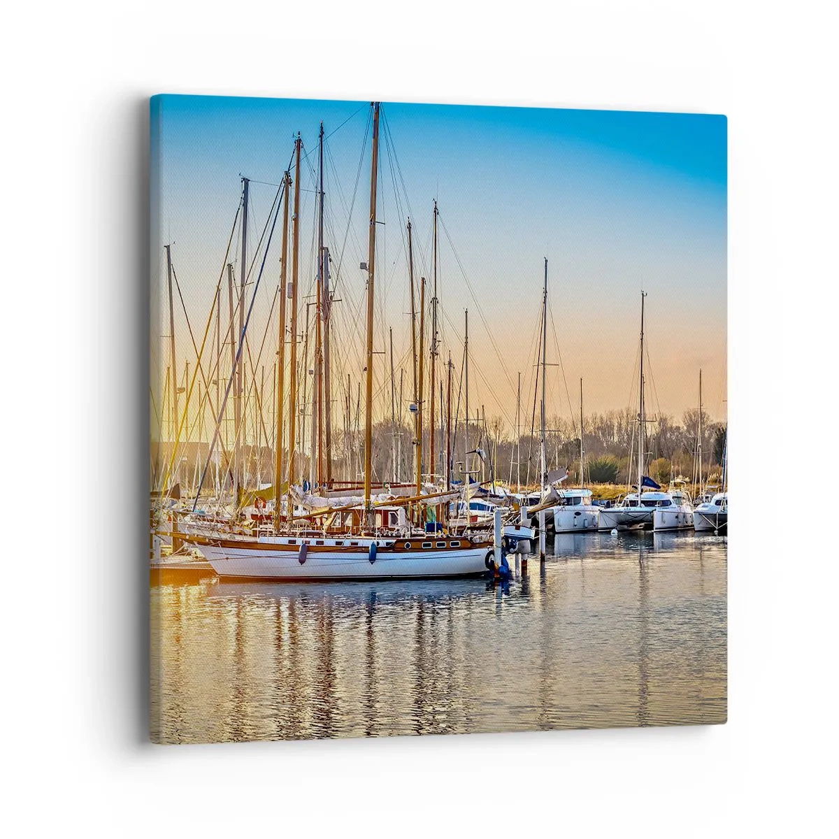 Lærredstryk - Billede på lærred - Vinden skal også sove - 40x40 cm