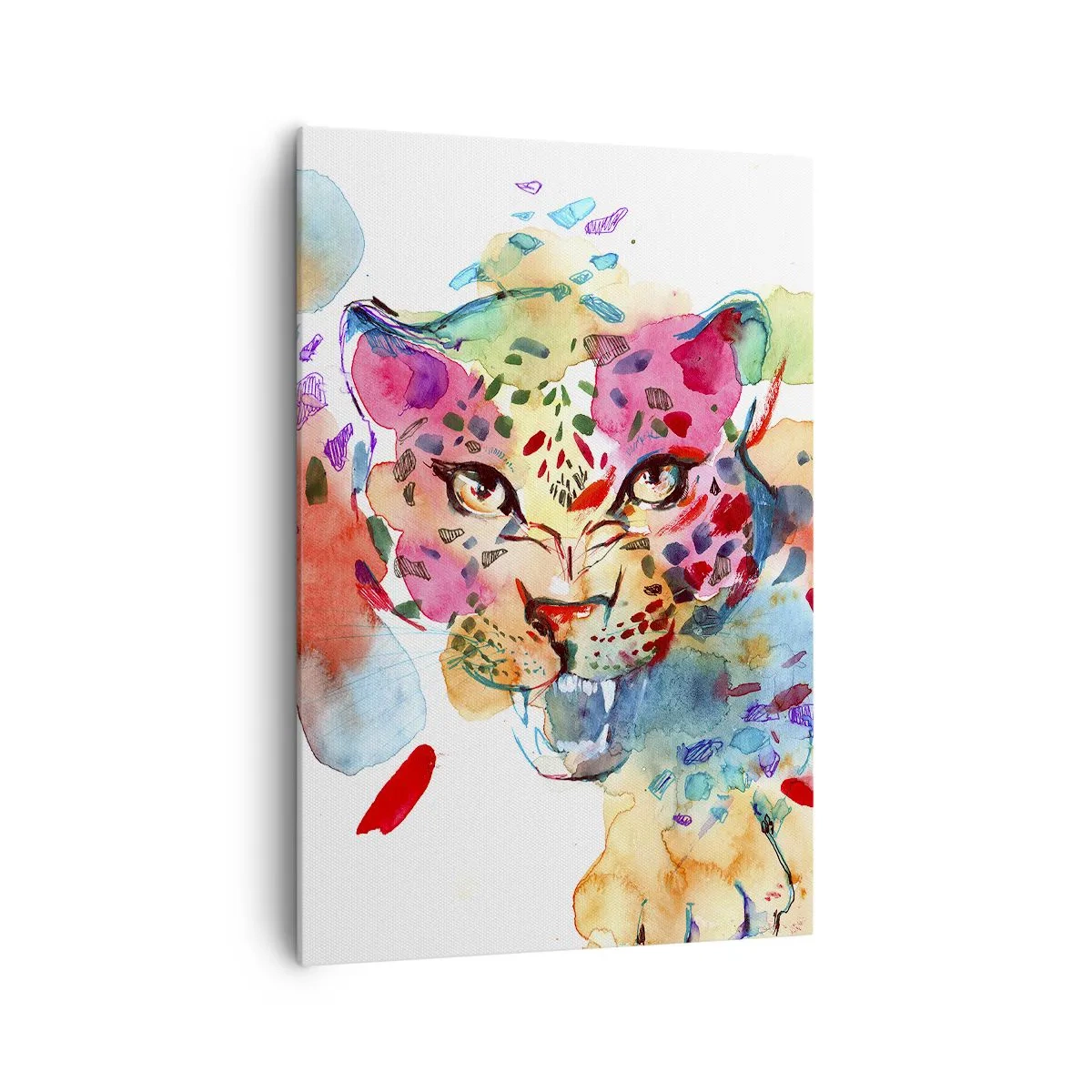 Lærredstryk - Billede på lærred - Skønheden og udyret - 70x100 cm