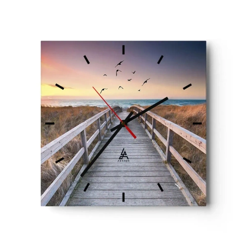 Vægur, Uret - Rummet med højder - 30x30 cm