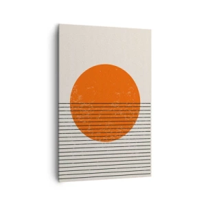 Lærredstryk - Billede på lærred - Altid solen - 80x120 cm