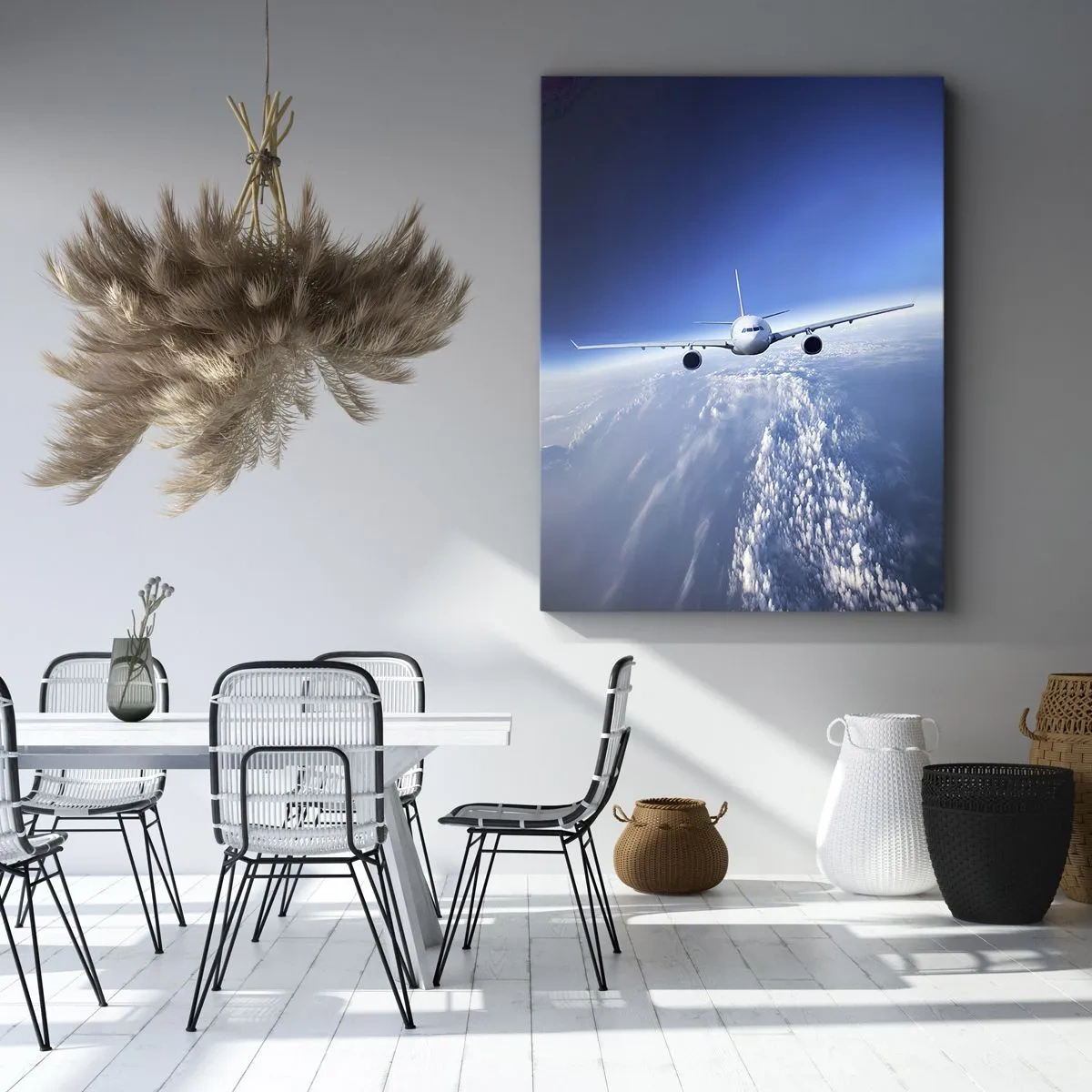 Lærredstryk - Billede på lærred - Jeg går, fordi jeg vil - 55x100 cm
