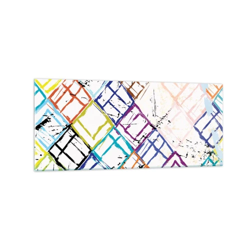 Billede på glas - Celler til udlejning - 120x50 cm