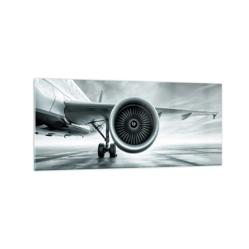 Billede på glas - Der er kraft! - 120x50 cm