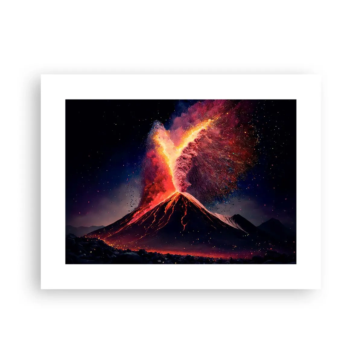 Plakat - Skønhed og rædsel - 40x30 cm