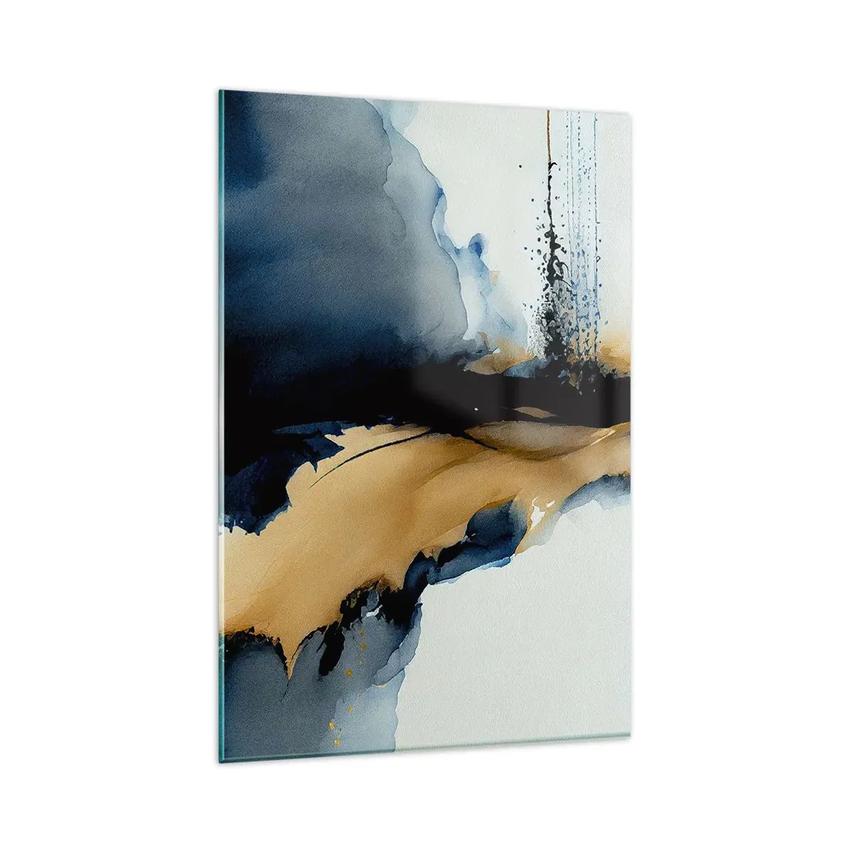 Billede på glas - Bag sløret - 80x120 cm